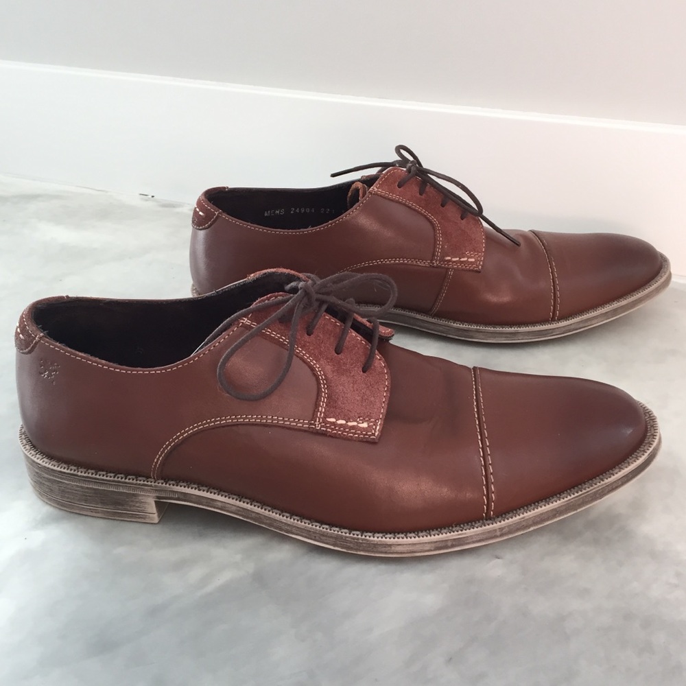 Stacy Adams Brown Oxford Shoes | 11 - Picture 1 of 8